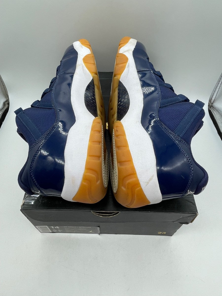 Jordan 11 Retro Low Midnight Navy 14 (Moderately Worn Pre-Owned) - Image 6