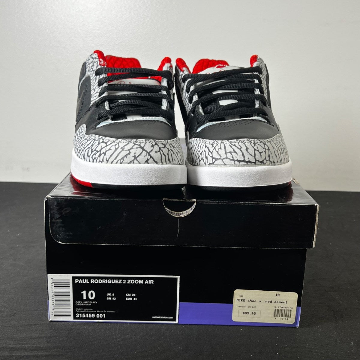 Nike Paul Rodriguez 2 Zoom Air Grey Haze/Black (Size 10) - Image 2