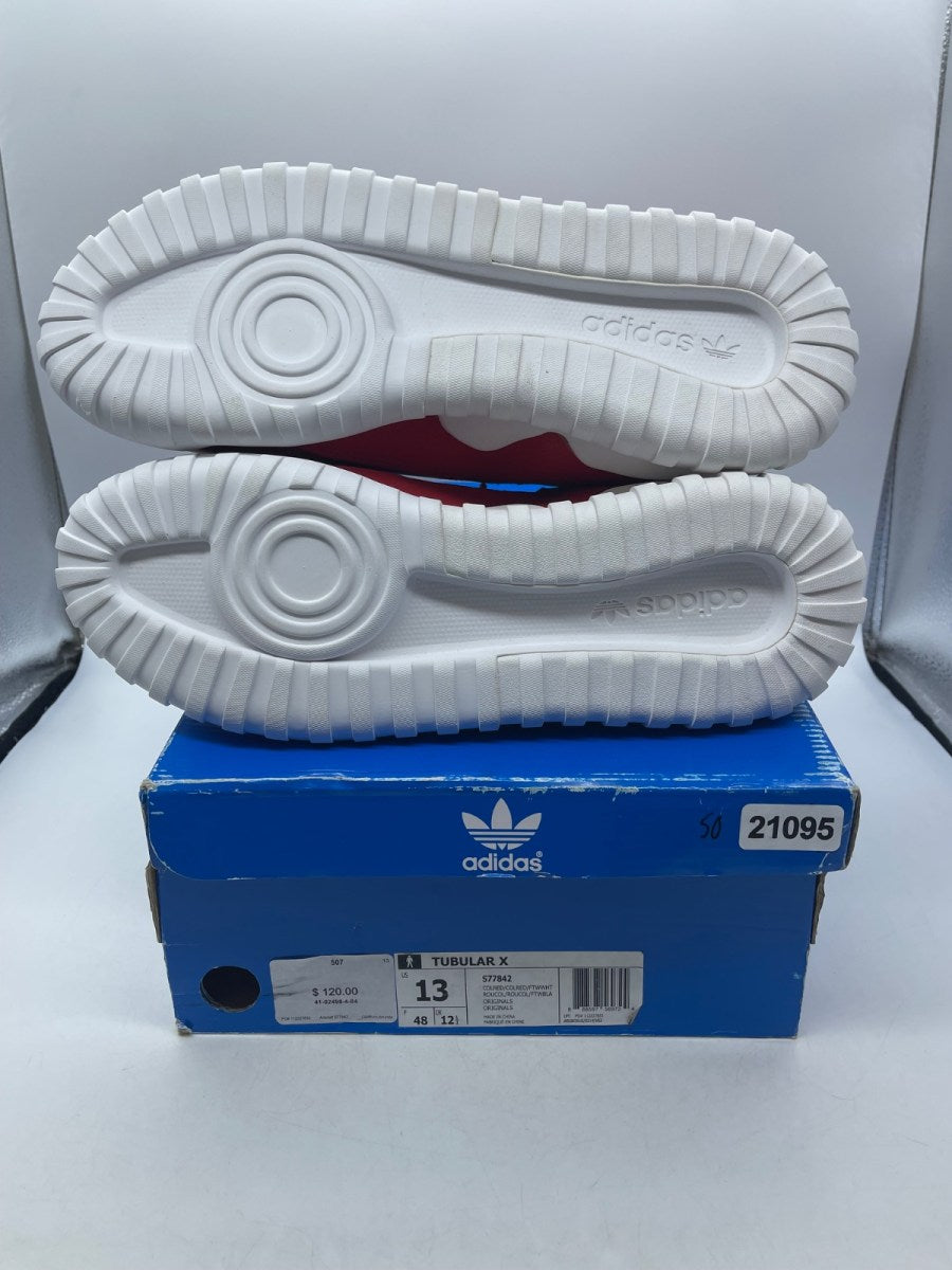 Adidas Tubular X 'Collegiate Red' 13 (Moderately Worn Pre-Owned) - Image 7