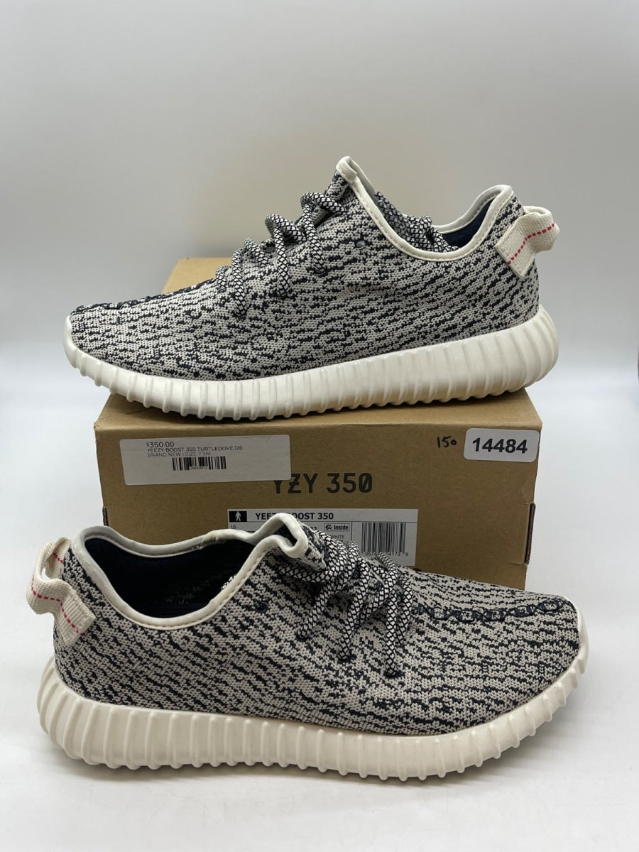 adidas Yeezy Boost 350 Turtledove (2022) 7.5 (Moderately Worn Pre-Owned)adidasTurtledove/Blue Graphite/Chalk White - Image 1