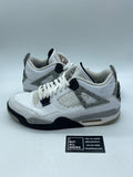 Jordan 4 Retro White Cement (2016) 12 (Moderately Worn Pre-Owned) - Image 1