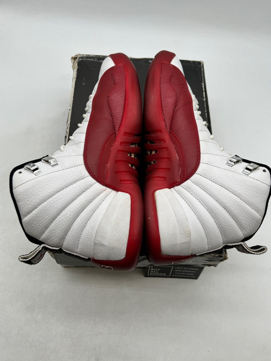 Jordan 12 Retro Cherry (2009) 9.5 (Heavily Worn Pre-Owned) - Image 7