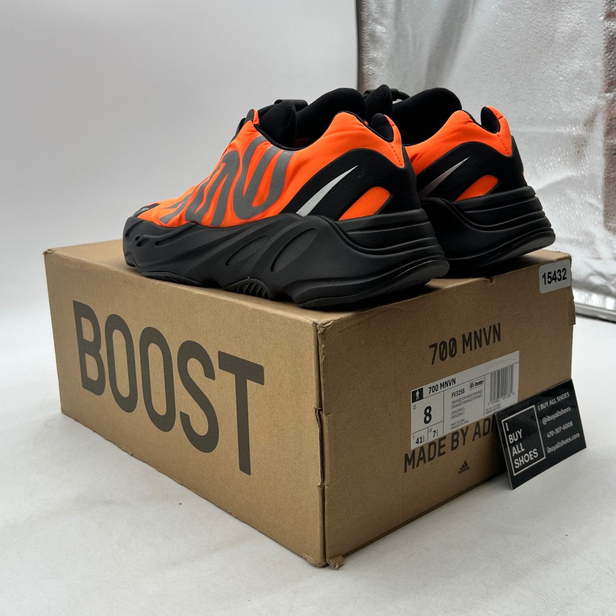 adidas Yeezy Boost 700 MNVN Orange - Image 4