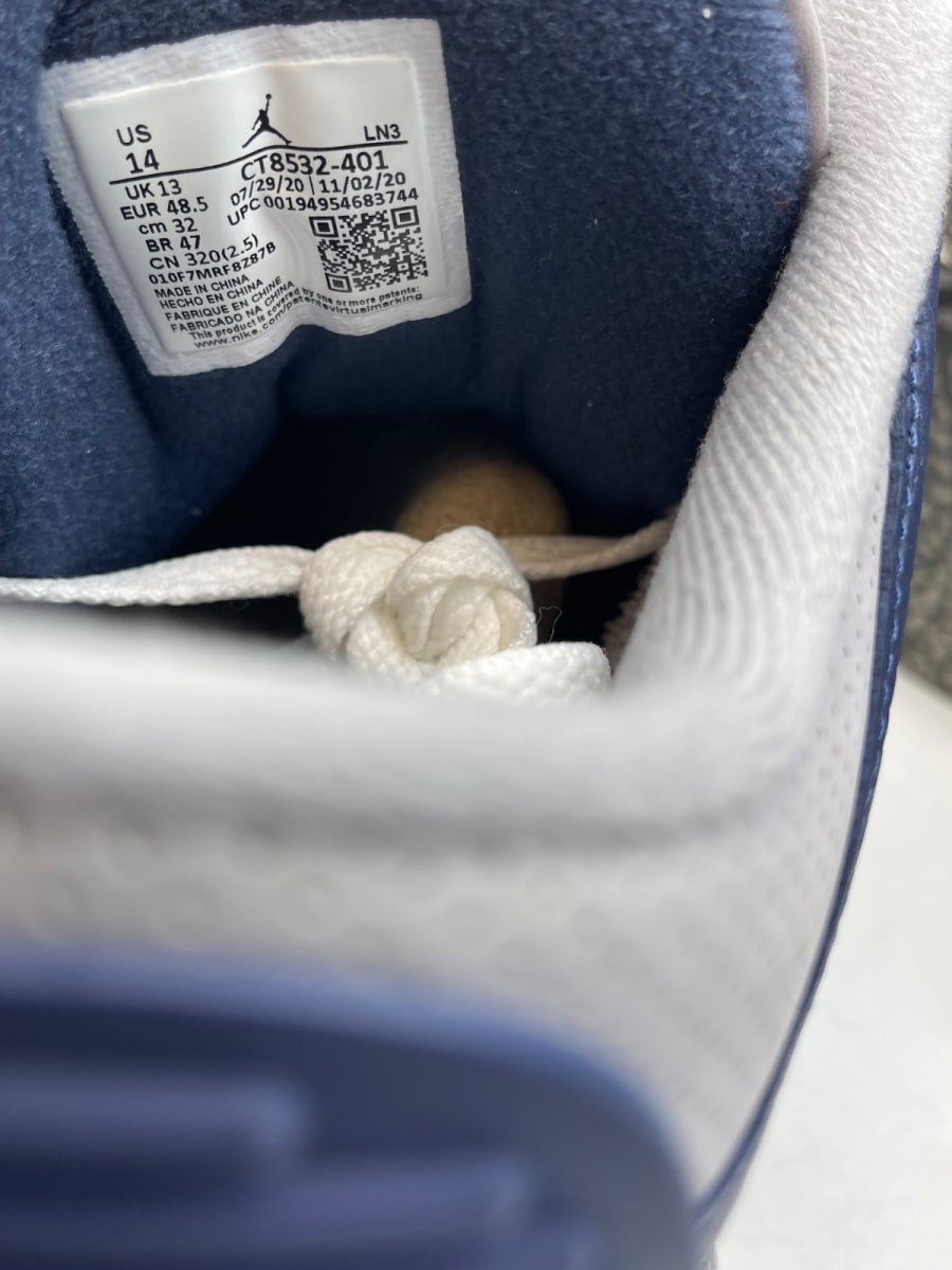 Jordan 3 Retro Georgetown (2021) 14 (Moderately Worn Pre-Owned) - Image 8