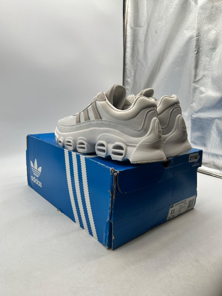 adidas adiFOM Megaride Crystal White Silver Metallic Core Black 11 (Lightly Worn Pre-Owned) - Image 6