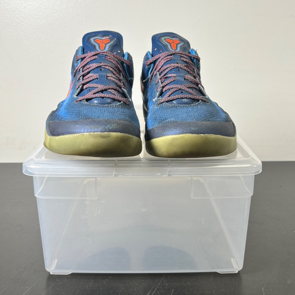Nike Kobe 8 Blue Blitz 10.5 (Lightly Worn Pre-Owned)NikeBlitz Blue/Total Crimson/Squadron Blue/Ice Blue - Image 2