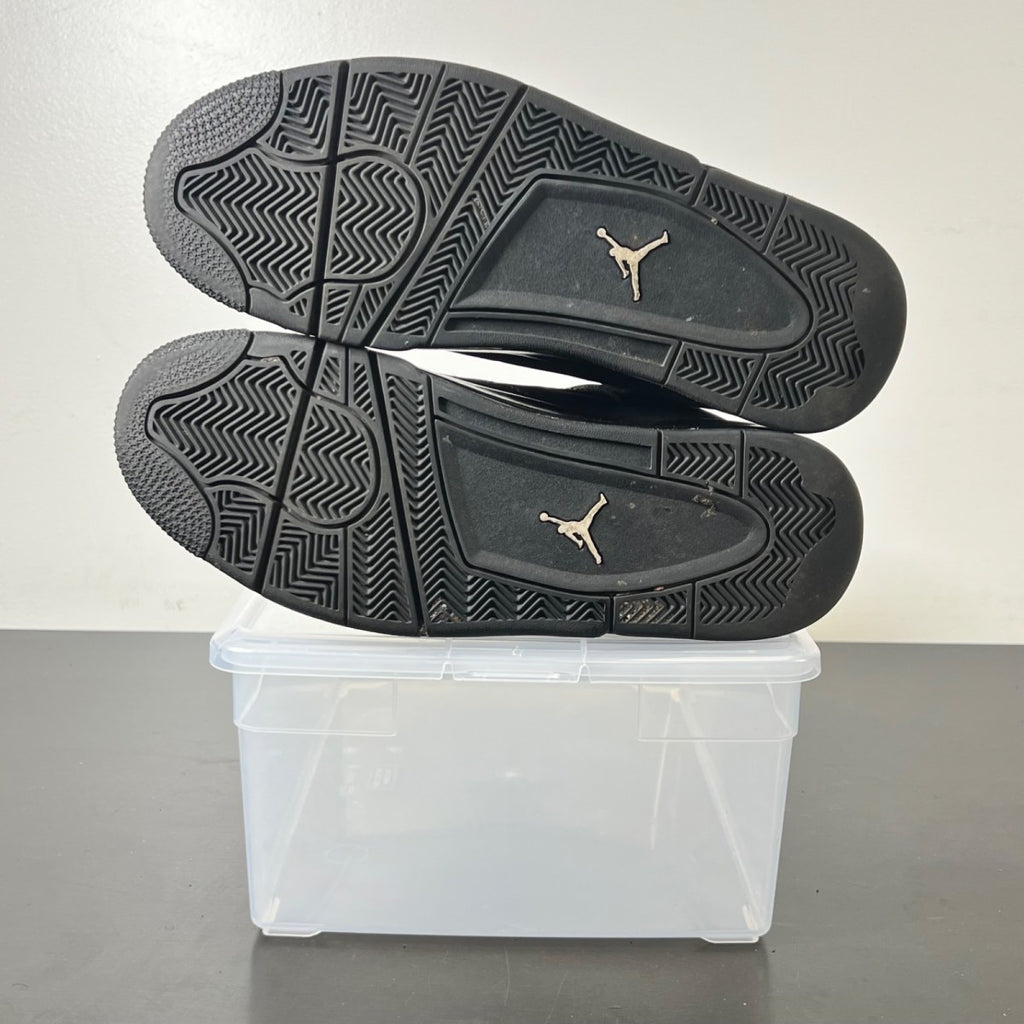 Jordan 4 Retro Black Cat (2020) 11 (Moderately Worn Pre-Owned)JordanBlack/Black-Light Graphite - Image 5