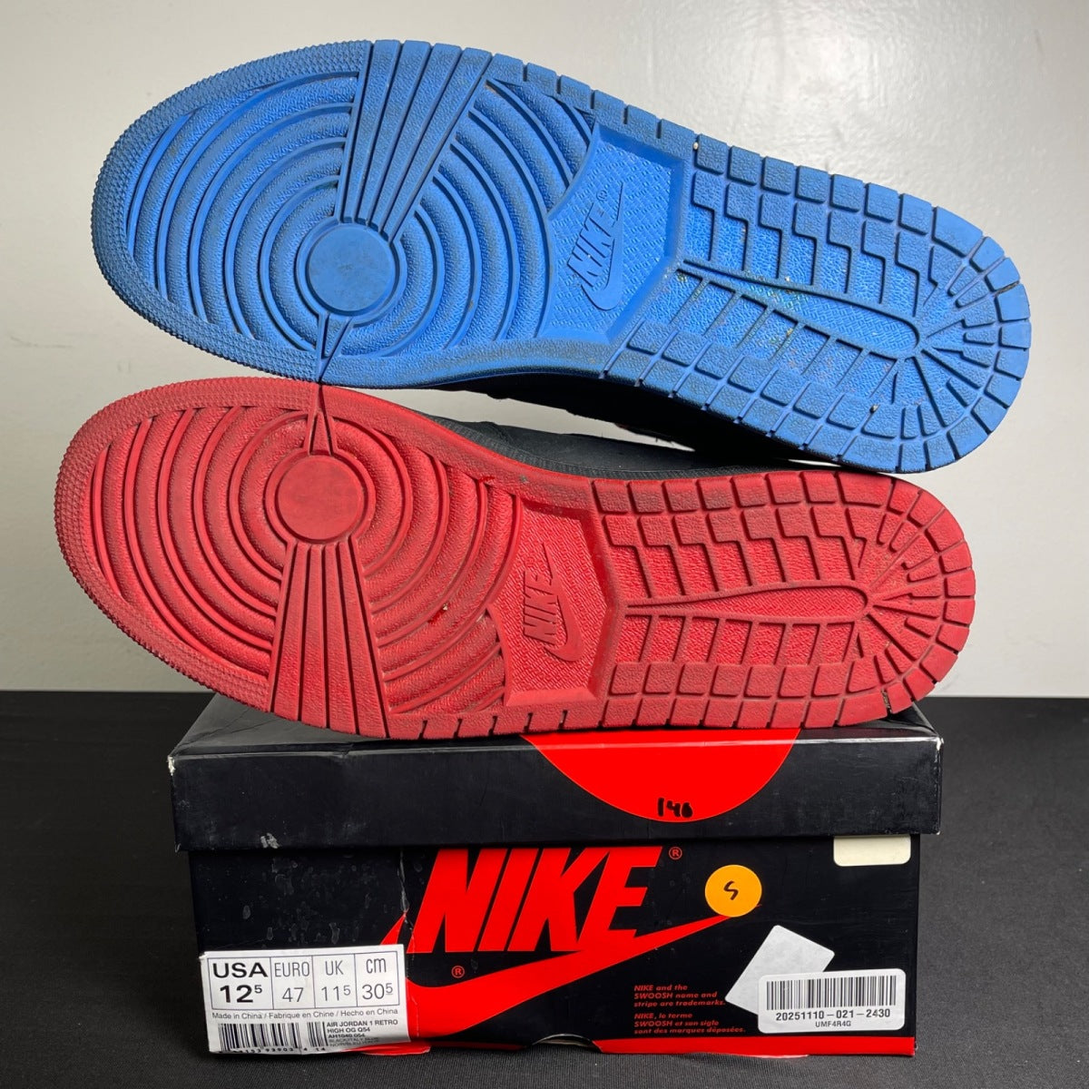 Jordan 1 Retro High OG Quai 54 (Size 12.5) - Image 5