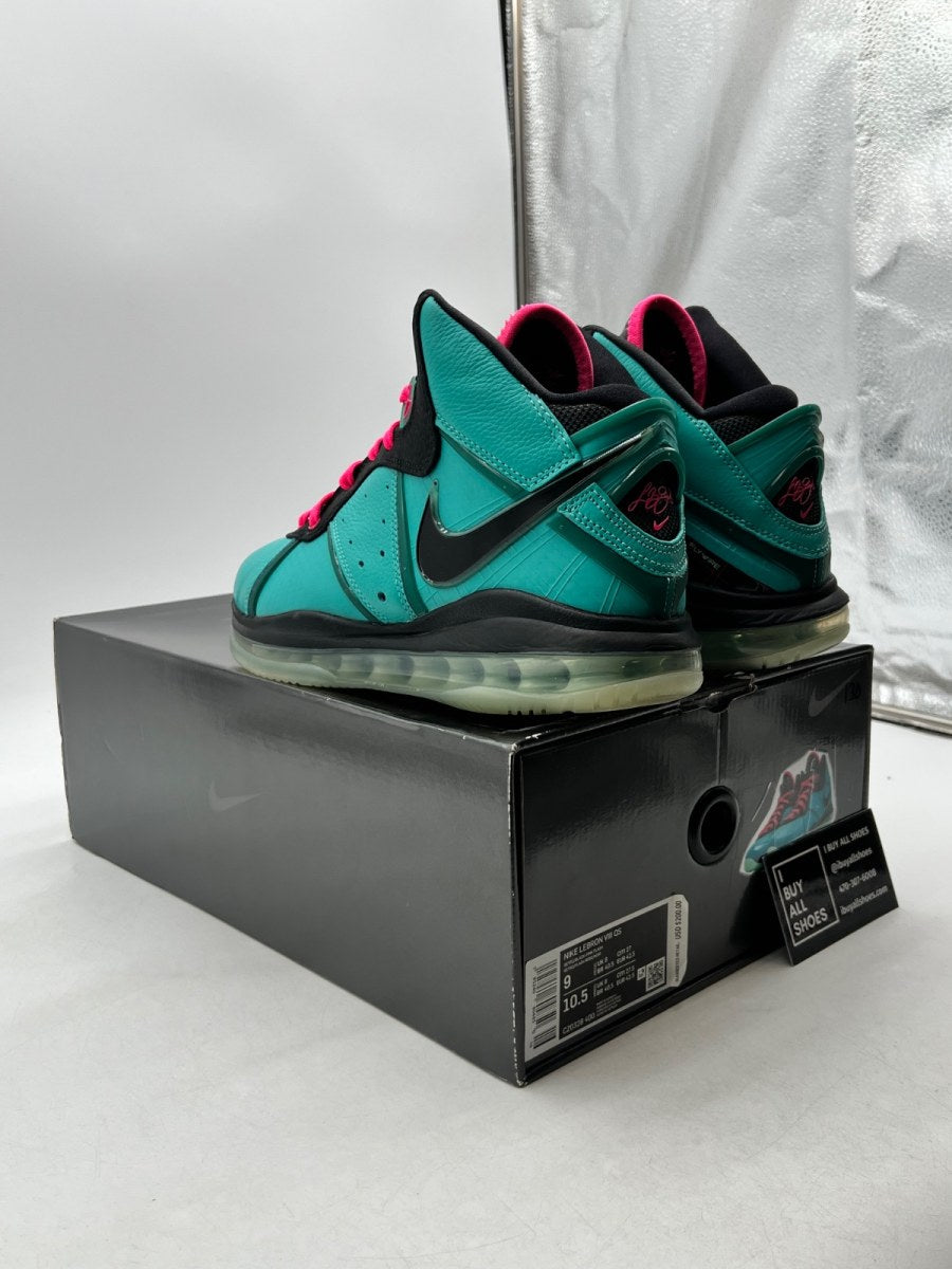 Nike LeBron 8 South Beach (2021) 9 (Lightly Worn Pre-Owned) - Image 4