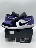 Jordan 1 Low Court Purple 11.5 (Moderately Worn Pre-Owned) - Image 1