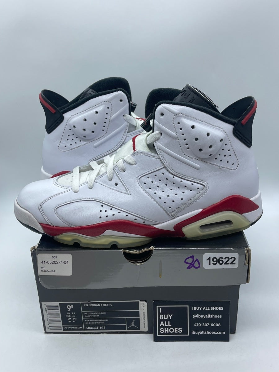 Jordan 6 Retro Bulls (2010) 9.5 (Moderately Worn Pre-Owned) - Image 1