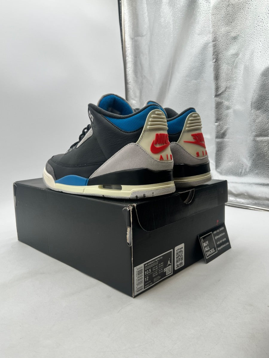 Jordan 3 Retro OG Rare Air 10.5 (Lightly Worn Pre-Owned) - Image 4