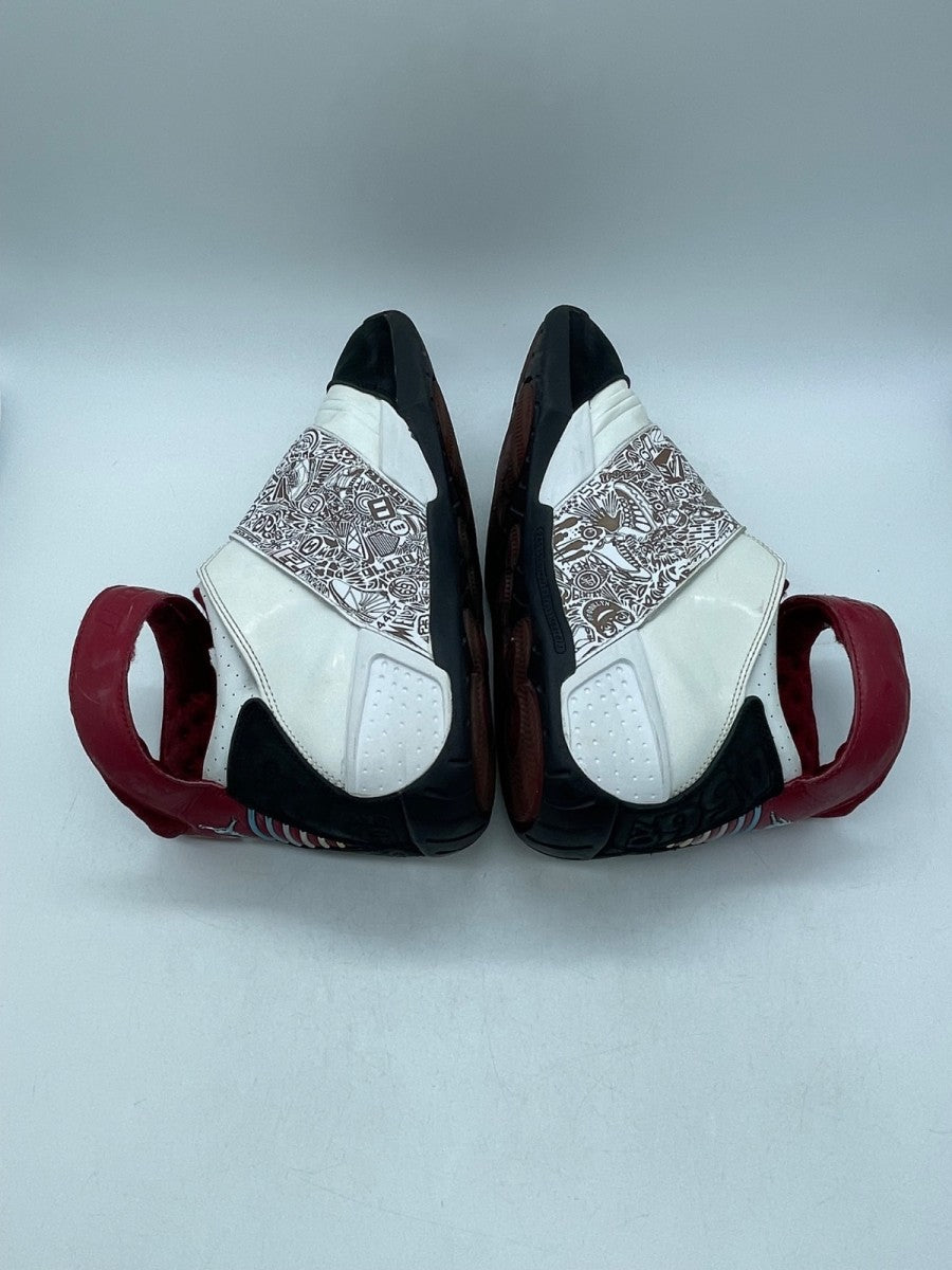 Air Jordan 20 OG 'White Varsity Red' 9.5 (Moderately Worn Pre-Owned) - Image 6