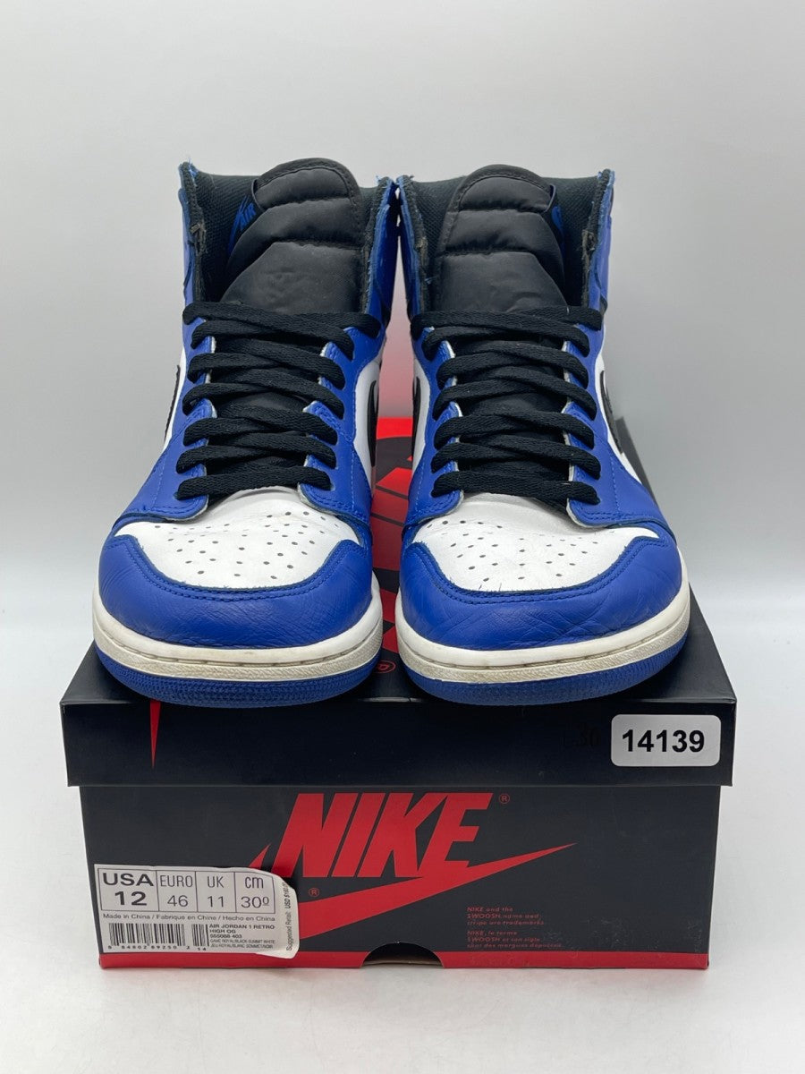 Jordan 1 Retro High Game Royal 12 (Moderately Worn Pre-Owned)JordanGame Royal/Black-Summit White - Image 2
