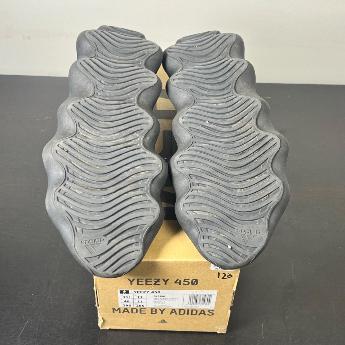 adidas Yeezy 450 Dark Slate 11.5 (Moderately Worn Pre-Owned)adidasDark Slate/Dark Slate - Image 5