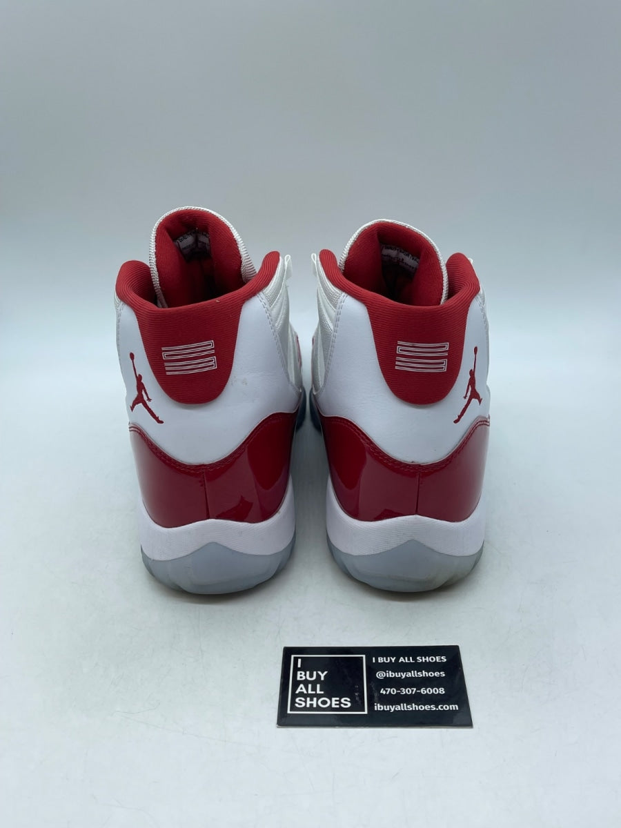 Jordan 11 Retro Cherry (2022) 13 (Moderately Worn Pre-Owned) - Image 3
