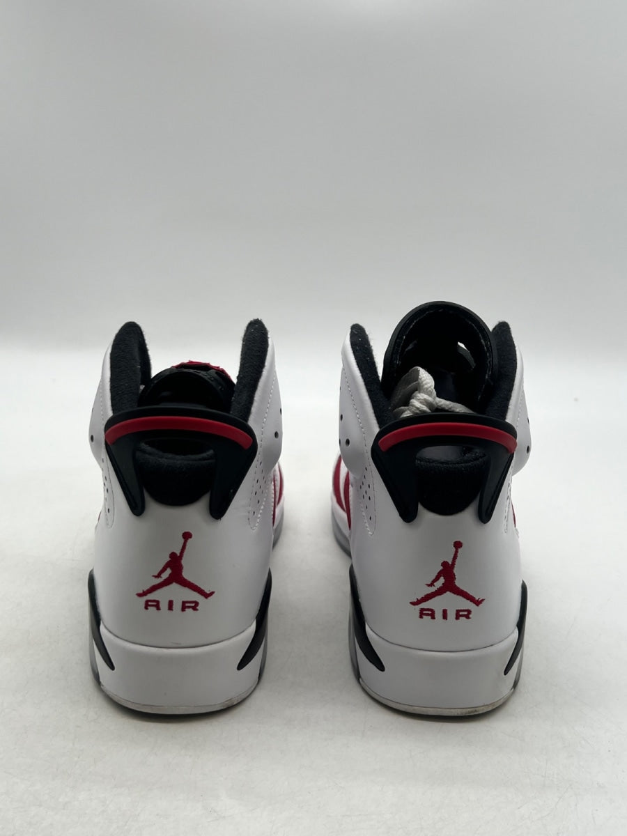 Jordan 6 Retro Carmine (2014) 8 (Lightly Worn Pre-Owned)JordanWhite/Carmine-Black - Image 3