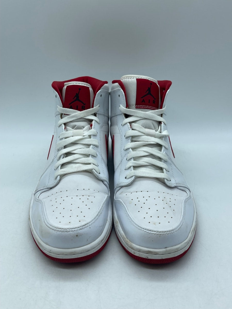 Jordan 1 Retro White Gym Red 13 (Moderately Worn Pre-Owned)JordanWhite/Black-Gym Red - Image 2
