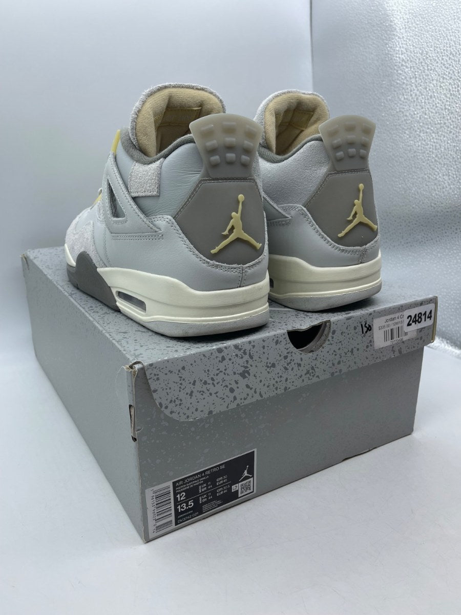 Jordan 4 Retro SE Craft Photon Dust 12 (Moderately Worn Pre-Owned)JordanPhoton Dust/Pale Vanilla/Off White/Grey Fog/Flat Pewter/Sail - Image 4