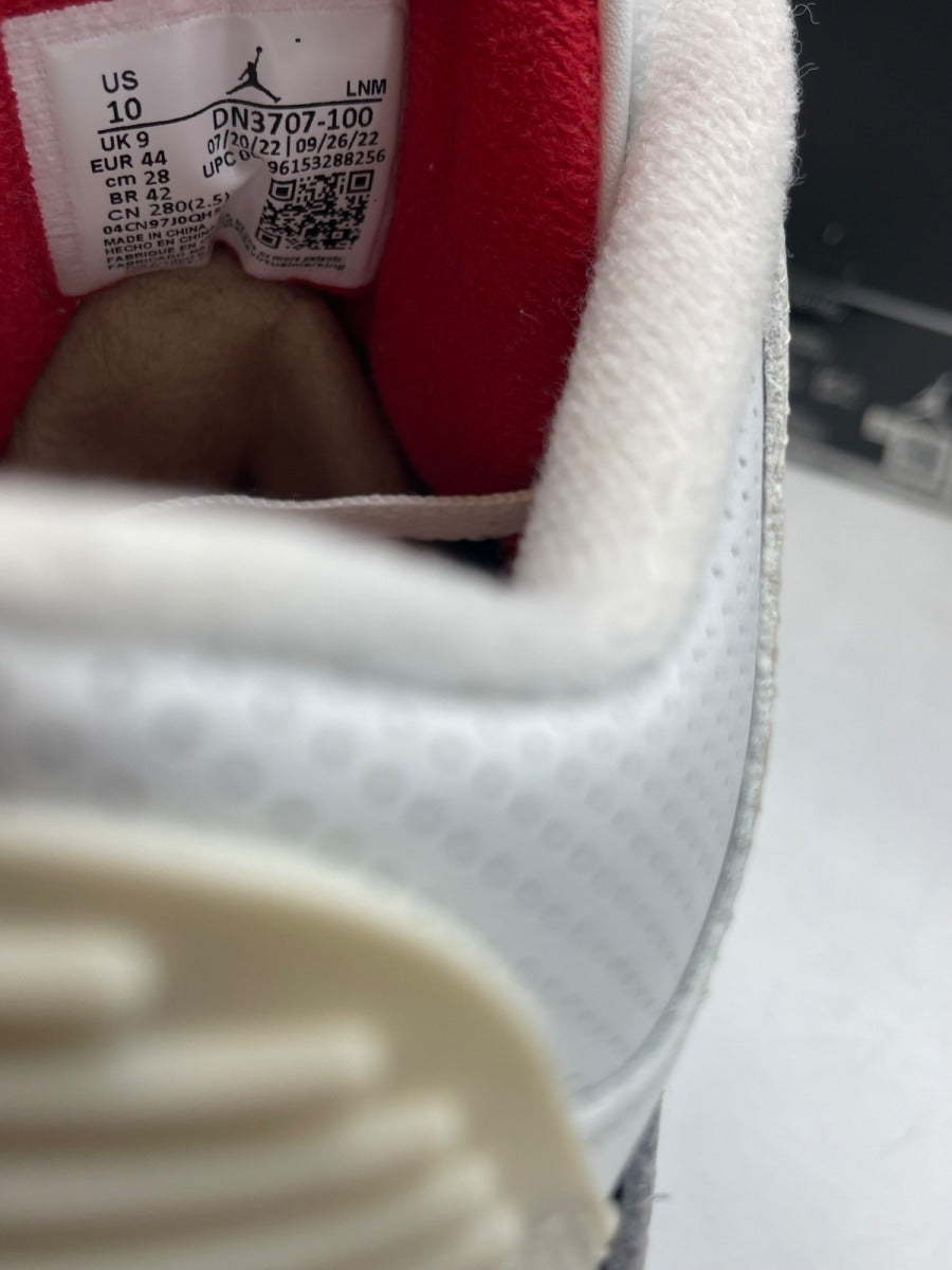 Jordan 3 Retro White Cement Reimagined 10 (Moderately Worn Pre-Owned)JordanSummit White/Fire Red/Black/Cement Grey - Image 8