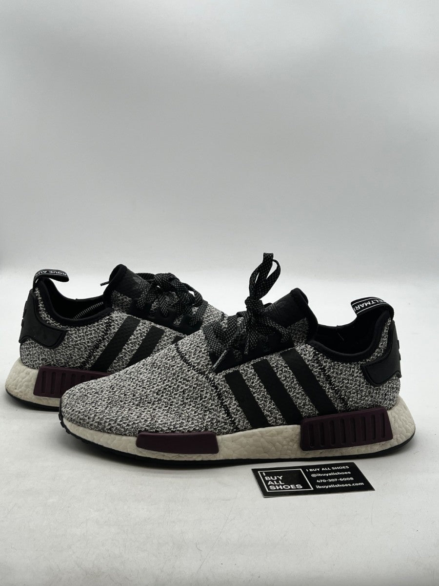 adidas NMD R1 Champs Burgundy Grey 13 (Moderately Worn Pre-Owned) - Image 1