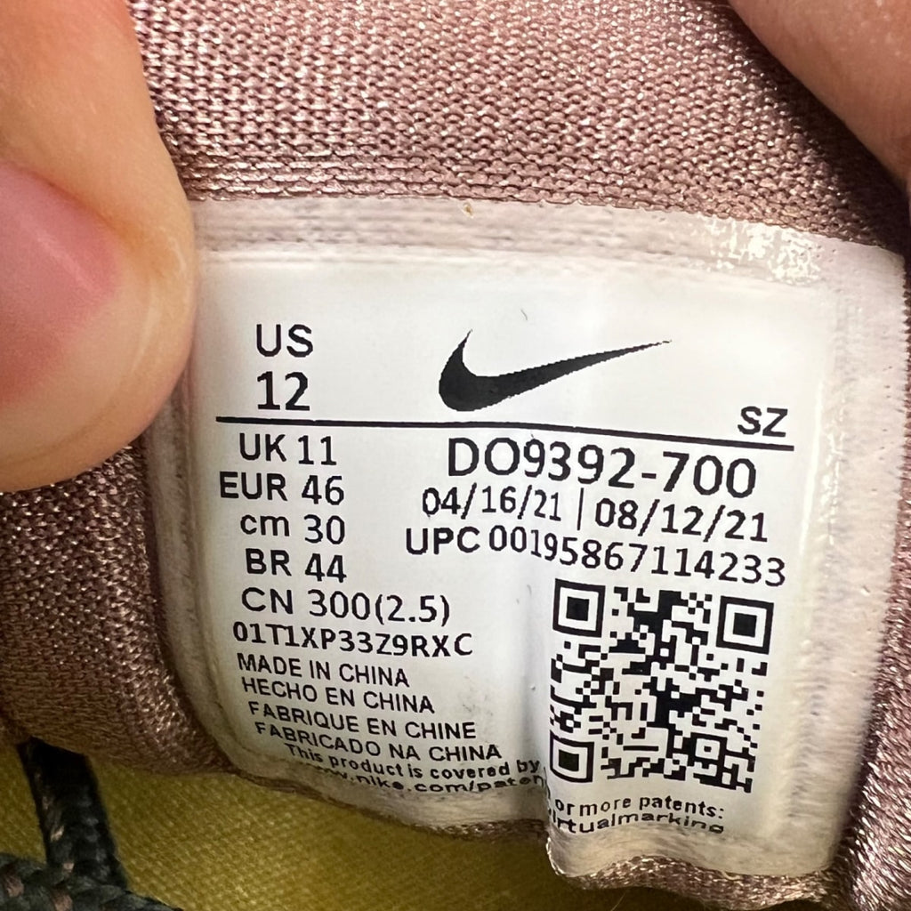 Nike Air Max 1 Travis Scott Cactus Jack Saturn Gold 12 (Heavily Worn Pre-Owned)NikeSaturn Gold/Tea Tree Mist/Tent - Image 4