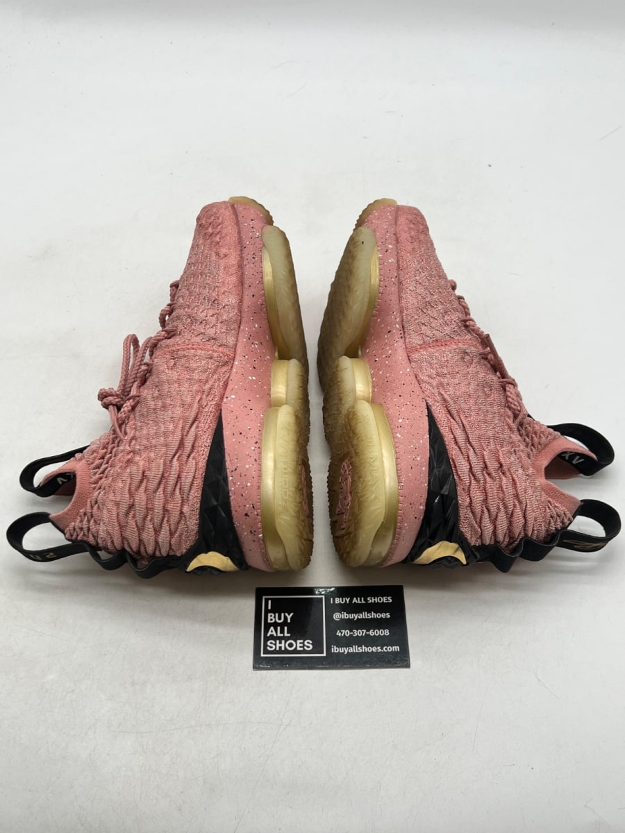 Nike LeBron 15 Rust Pink (GS) 6Y (Lightly Worn Pre-Owned) - Image 8