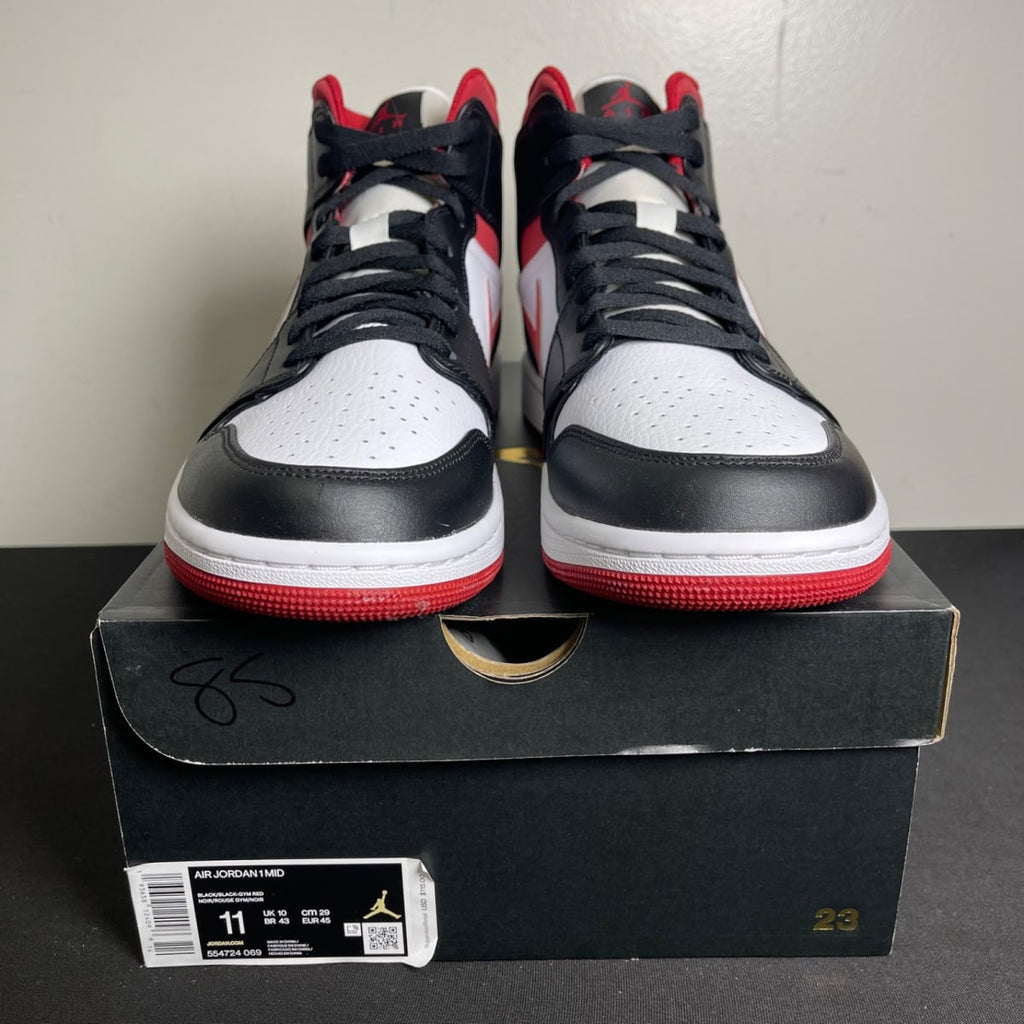 Jordan 1 Mid Chicago Toe (Size 11) - aux