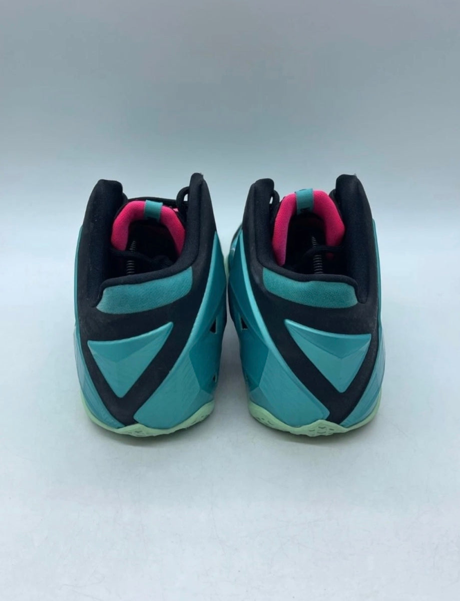 Nike LeBron 11 South Beach 12 (Lightly Worn Pre-Owned)NikeTurquoise/Black-Mint - Image 3