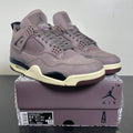 Jordan 4 Retro SP A Ma Maniére Violet Ore 10.5 (Moderately Worn Pre-Owned)JordanViolet Ore/Medium Ash-Black-Muslin-Burgundy Crush - Image 1