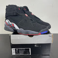 Jordan 8 Retro Playoffs (2013) 12 (Moderately Worn Pre-Owned)JordanBlack/True Red-White - Image 1