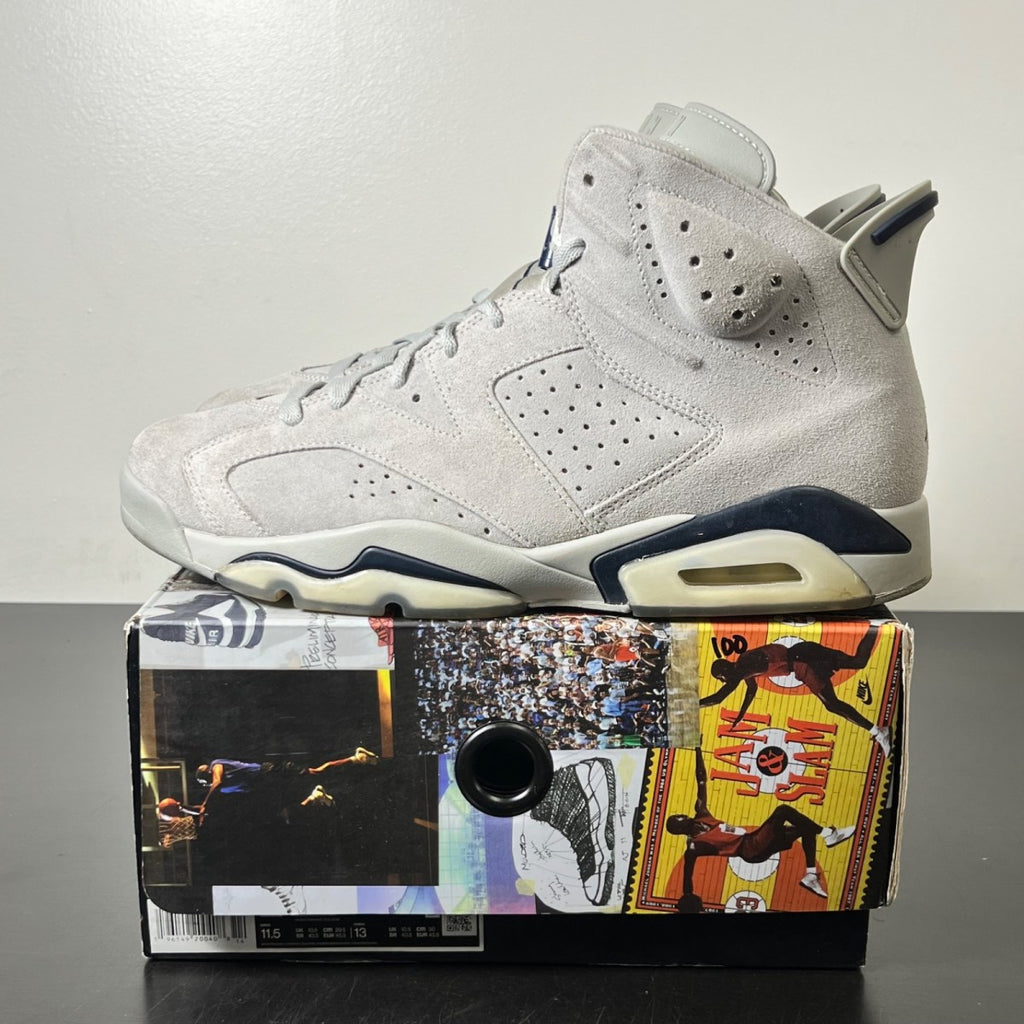 Jordan 6 Retro Georgetown (2022) 11.5 (Lightly Worn Pre-Owned)JordanMagnet/College Navy - Image 3