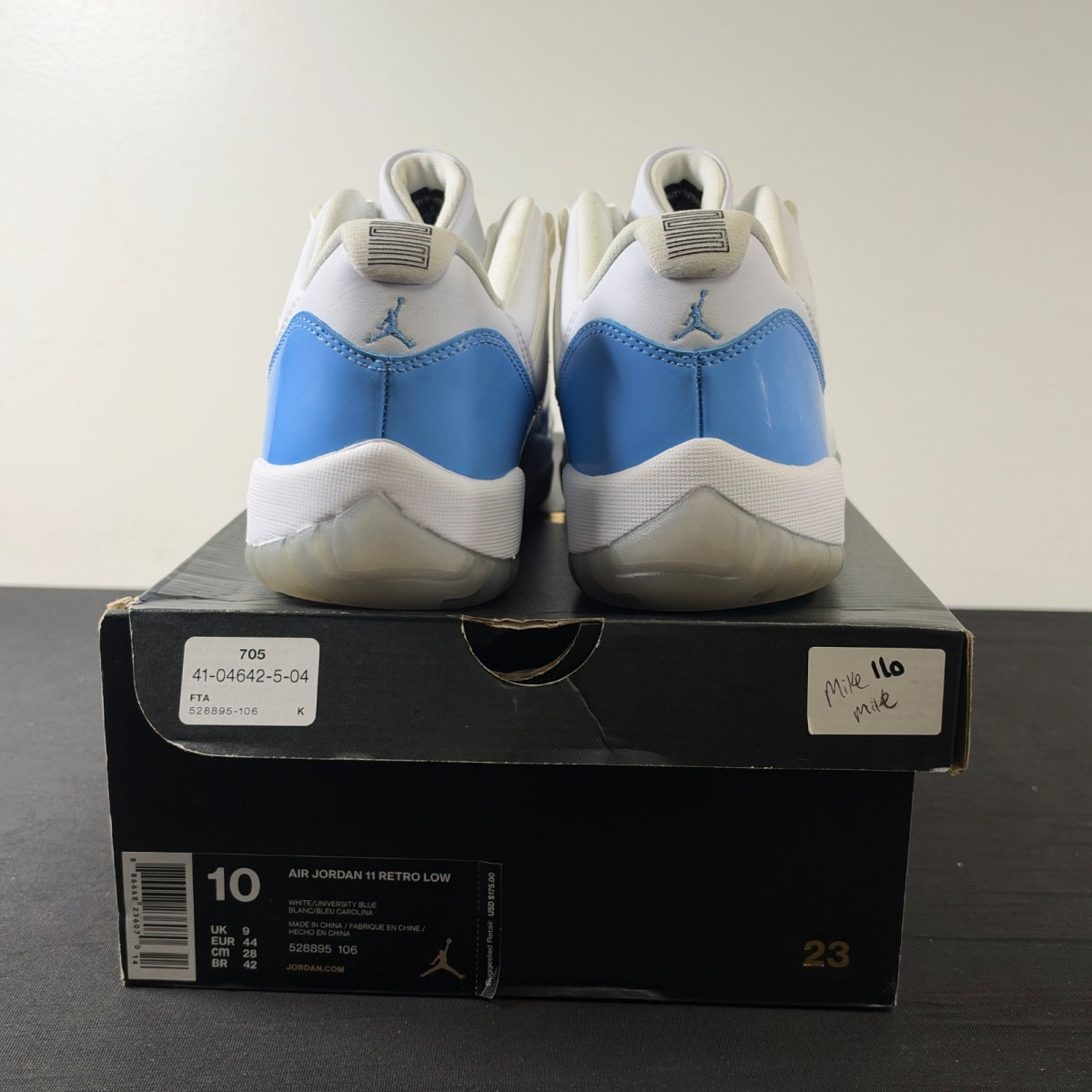 Jordan 11 Retro Low University Blue (2017) (Size 10) - Image 5