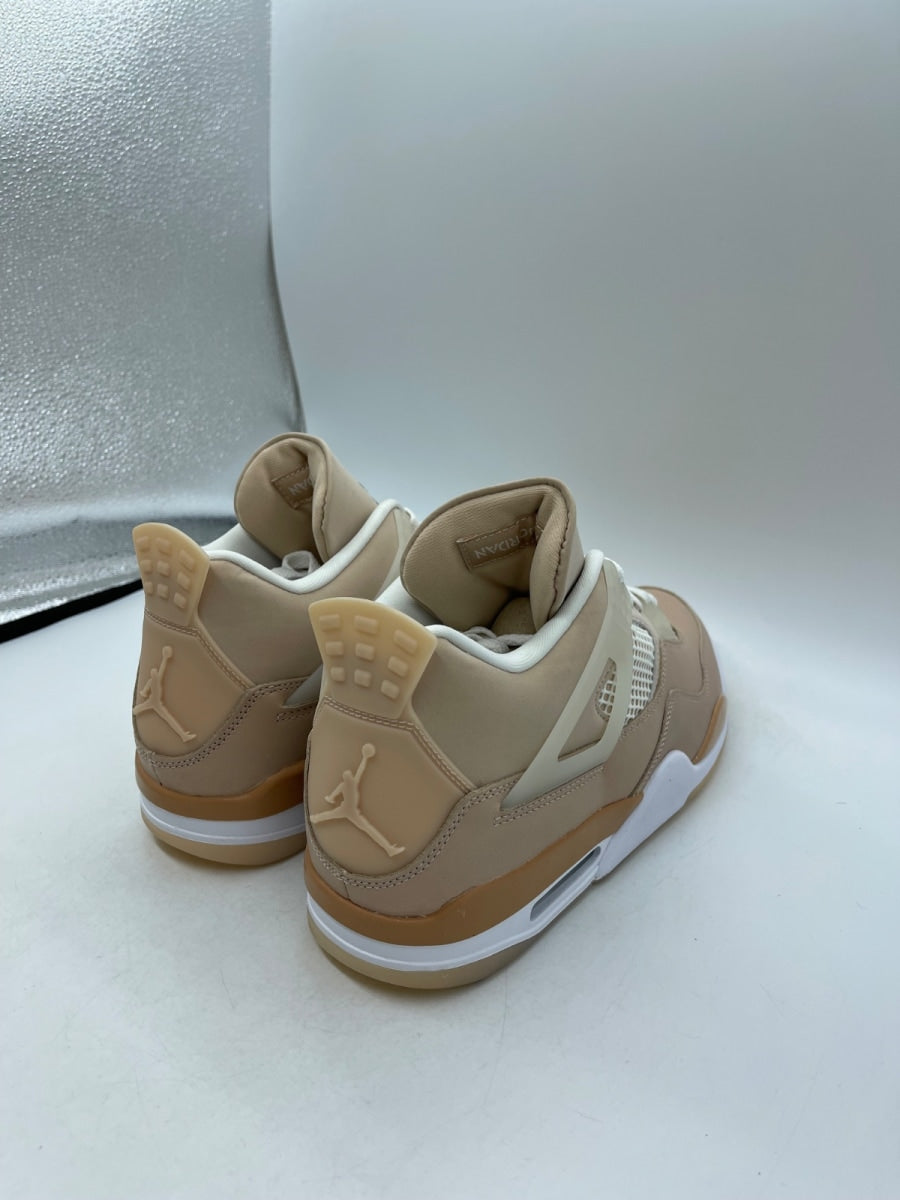 Jordan 4 Retro Shimmer (Women's) 11.5W (Moderately Worn Pre-Owned)JordanShimmer/Bronze Eclipse-Orange Quartz-Metallic Silver - Image 5