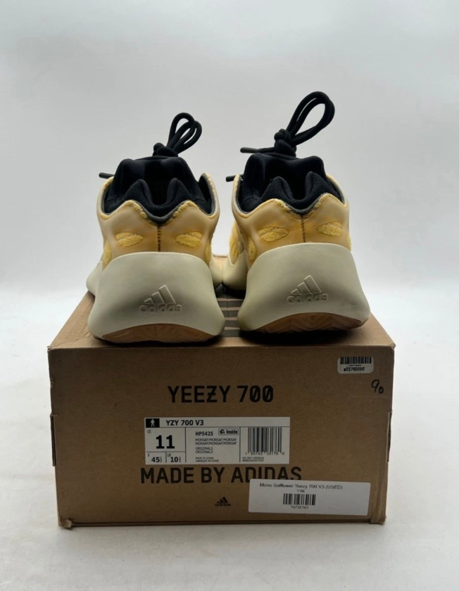 adidas Yeezy 700 V3 Mono Safflower 11 (Lightly Worn Pre-Owned)adidasMono Safflower/Mono Safflower/Mono Safflower - Image 3