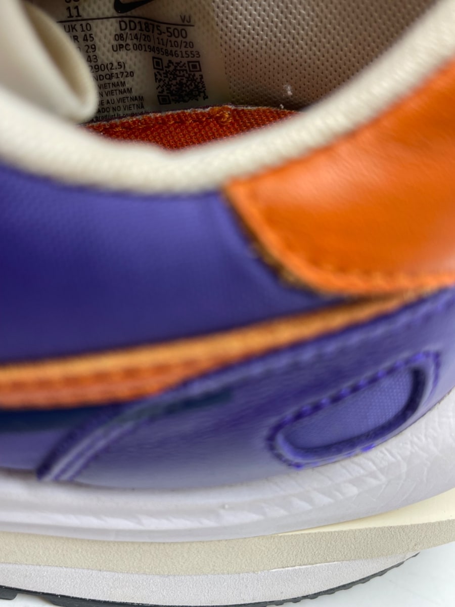 Nike Vaporwaffle sacai Dark Iris (Size 11) - Image 8