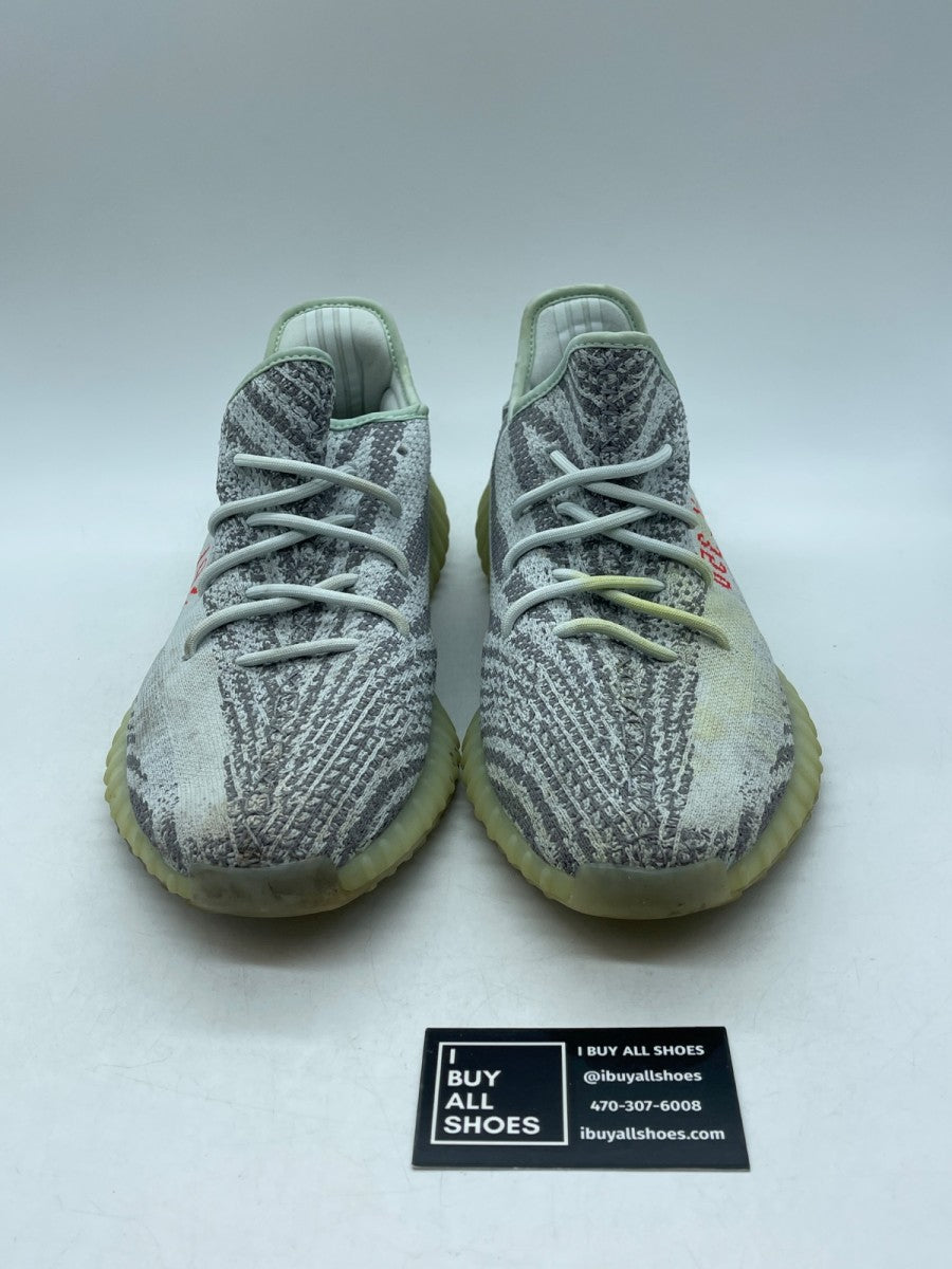adidas Yeezy Boost 350 V2 Blue Tint 13 (Heavily Worn Pre-Owned) - Image 2