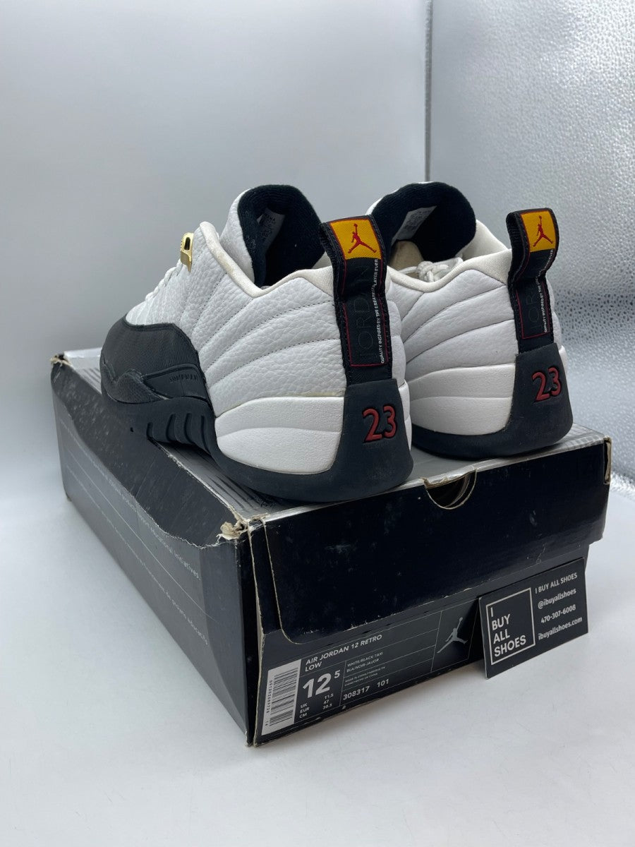 Jordan 12 Retro Low Taxi (2004) 12.5 (Moderately Worn Pre-Owned) - Image 4