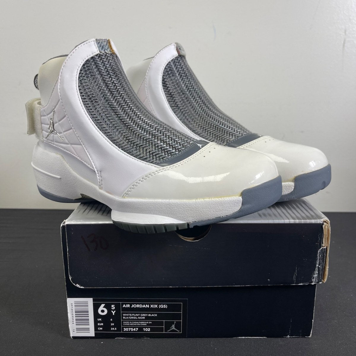 Air Jordan 19 OG GS 'Flint' 2004 (Size 6.5) - Image 1