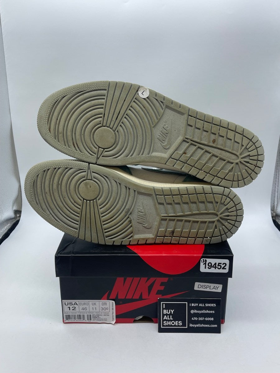 Jordan 1 Retro High Turbo Green 12 (Moderately Worn Pre-Owned) - Image 7