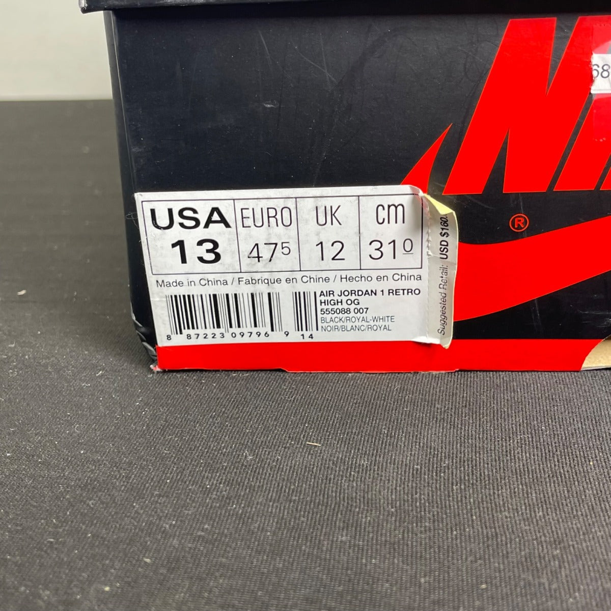 Jordan 1 Retro Royal (2017) (Size 13) - Image 7