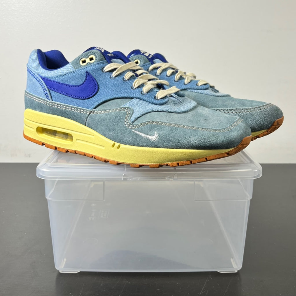 Nike Air Max 1 PRM Dirty Denim (Size 12) Lightly Worn - Image 1