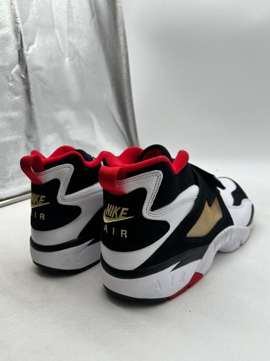 Nike Air Diamond Turf 49ers (2025) 13 (Lightly Worn Pre-Owned)NikeWhite/Fire Red/Black/Metallic Gold - Image 3