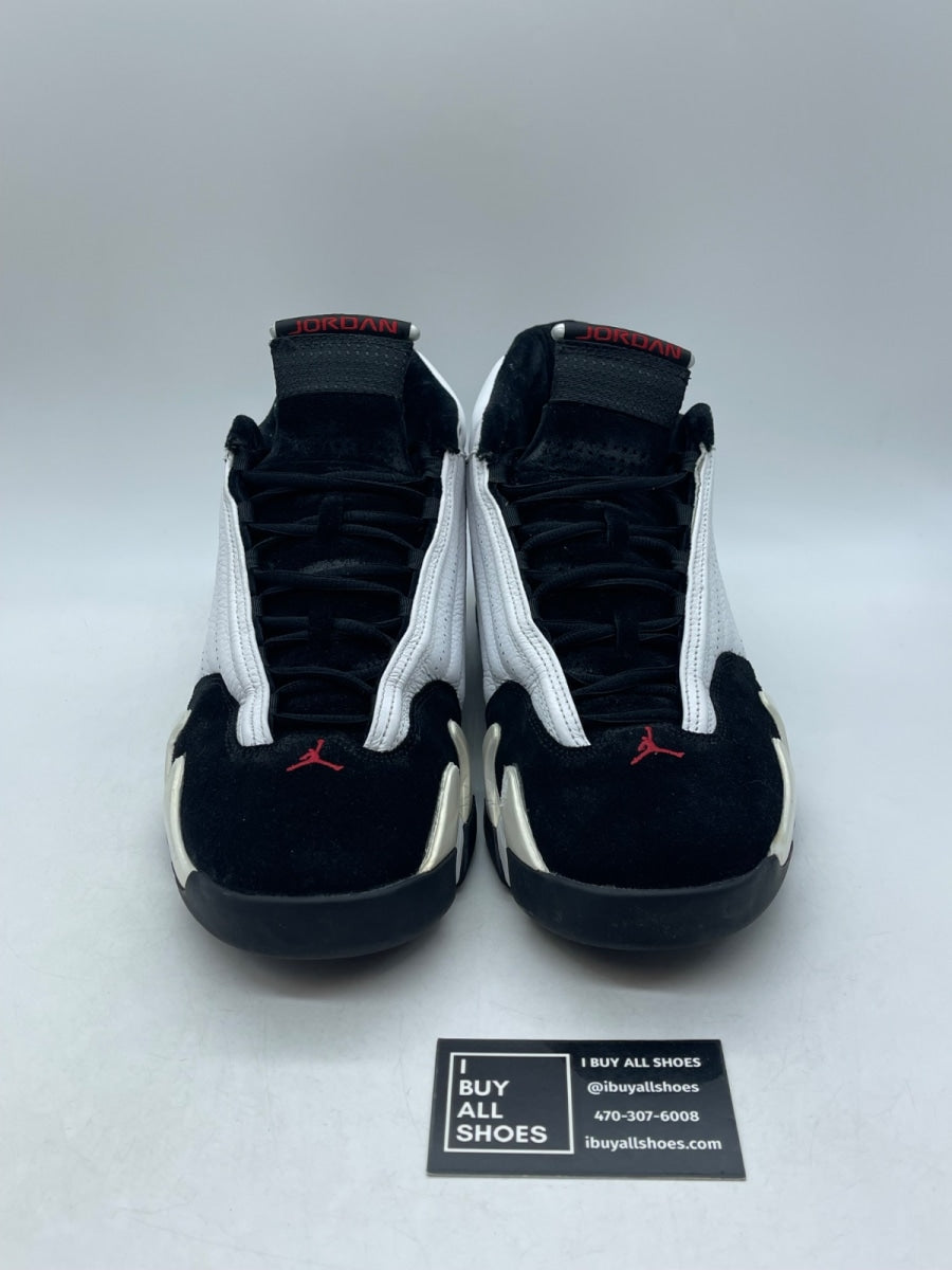 Air Jordan 14 Retro 'Black Toe' 2006 13 (Heavily Worn Pre-Owned) - Image 2
