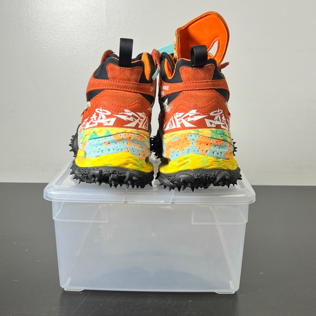 Nike Air Terra Forma Off-White Mantra Orange 10 (Heavily Worn Pre-Owned)NikeMantra Orange/Black-Clear - Image 4
