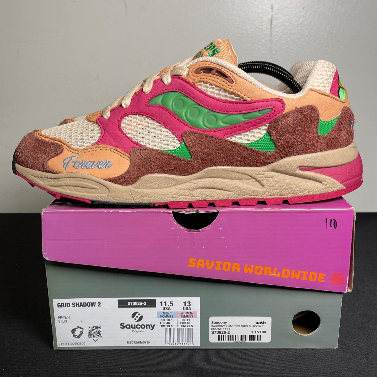 Saucony Grid Shadow 2 Jae Tips What's the Occasion? Wear To The Party (Size 11.5) - Image 3