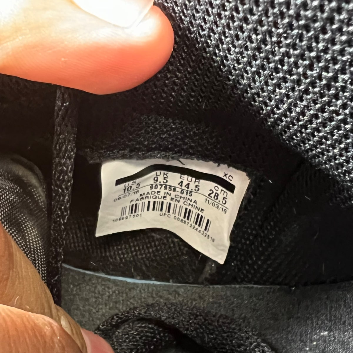 Jordan 1 Retro All-Star Chameleon (2017) 10.5 (Lightly Worn Pre-Owned)JordanBlack/Black-Metallic Silver-White - Image 7