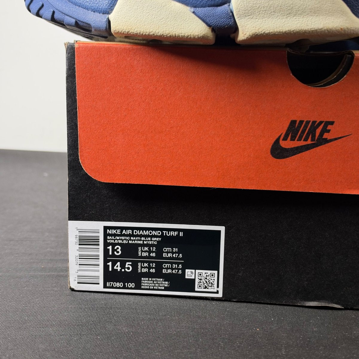 Nike Air Diamond Turf 2 Royals (Size 13) - aux