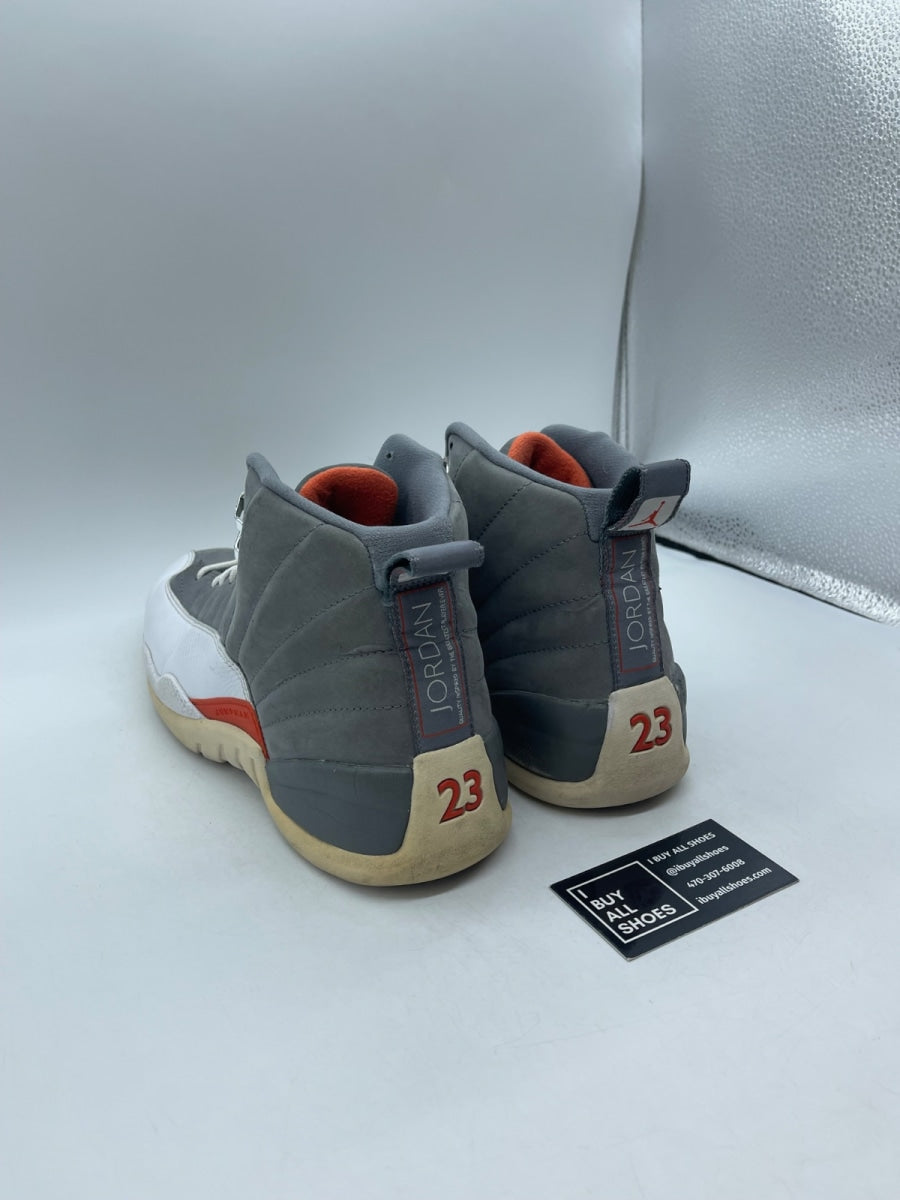 Jordan 12 Retro Cool Grey 12 (Heavily Worn Pre-Owned) - Image 4