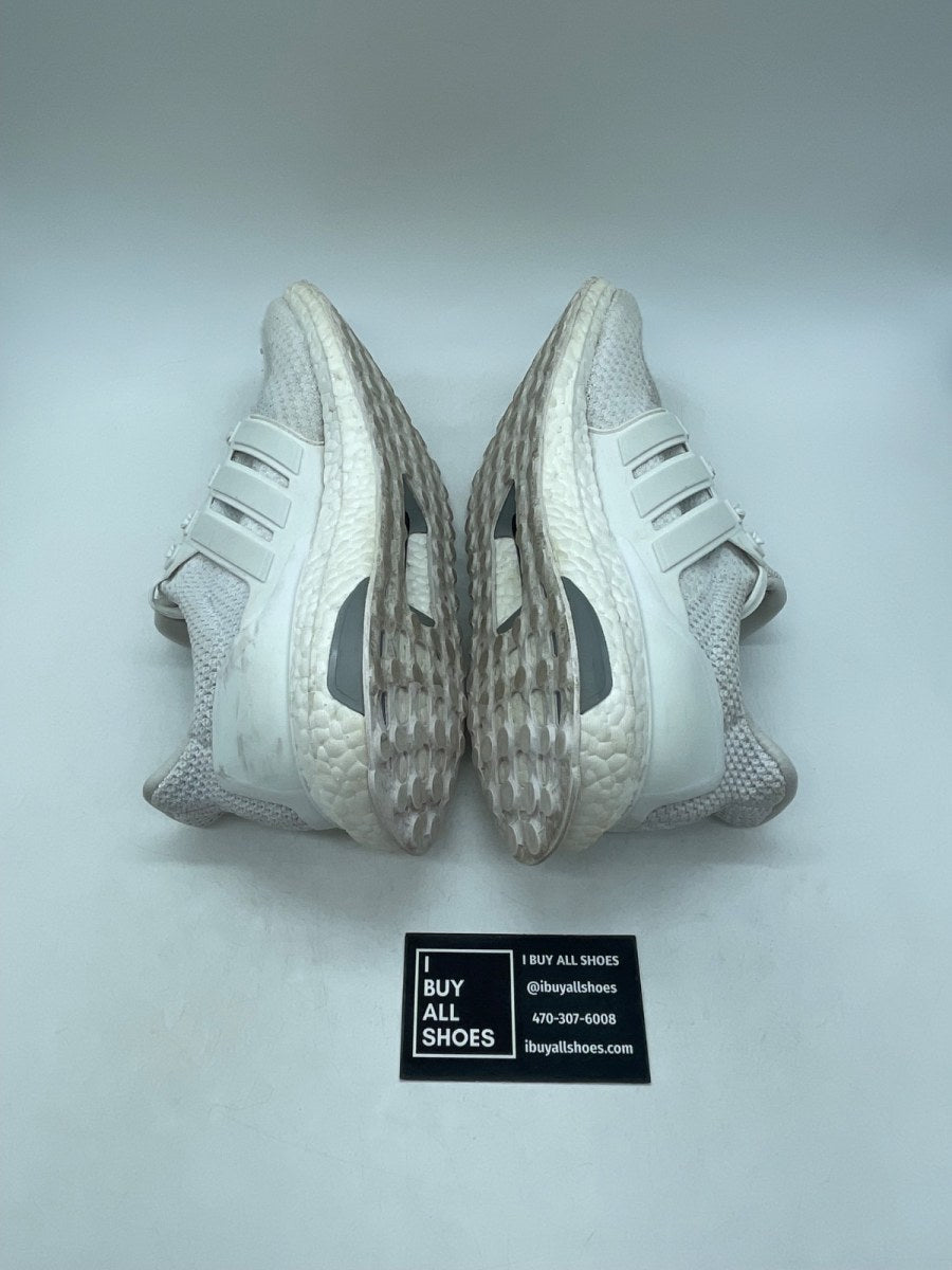 adidas Ultra Boost 2.0 Triple White 10.5 (Moderately Worn Pre-Owned) - Image 6